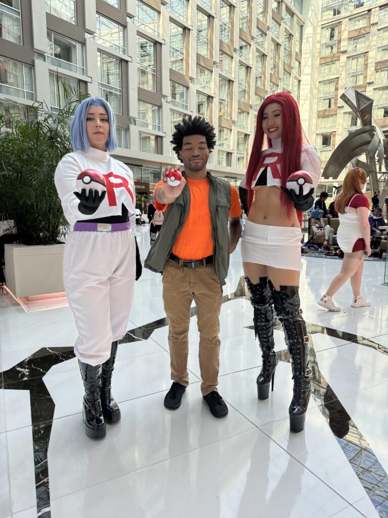 Brock, Jesse and James from Otakon 2024