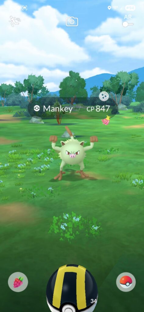 Shiny monkey surprise