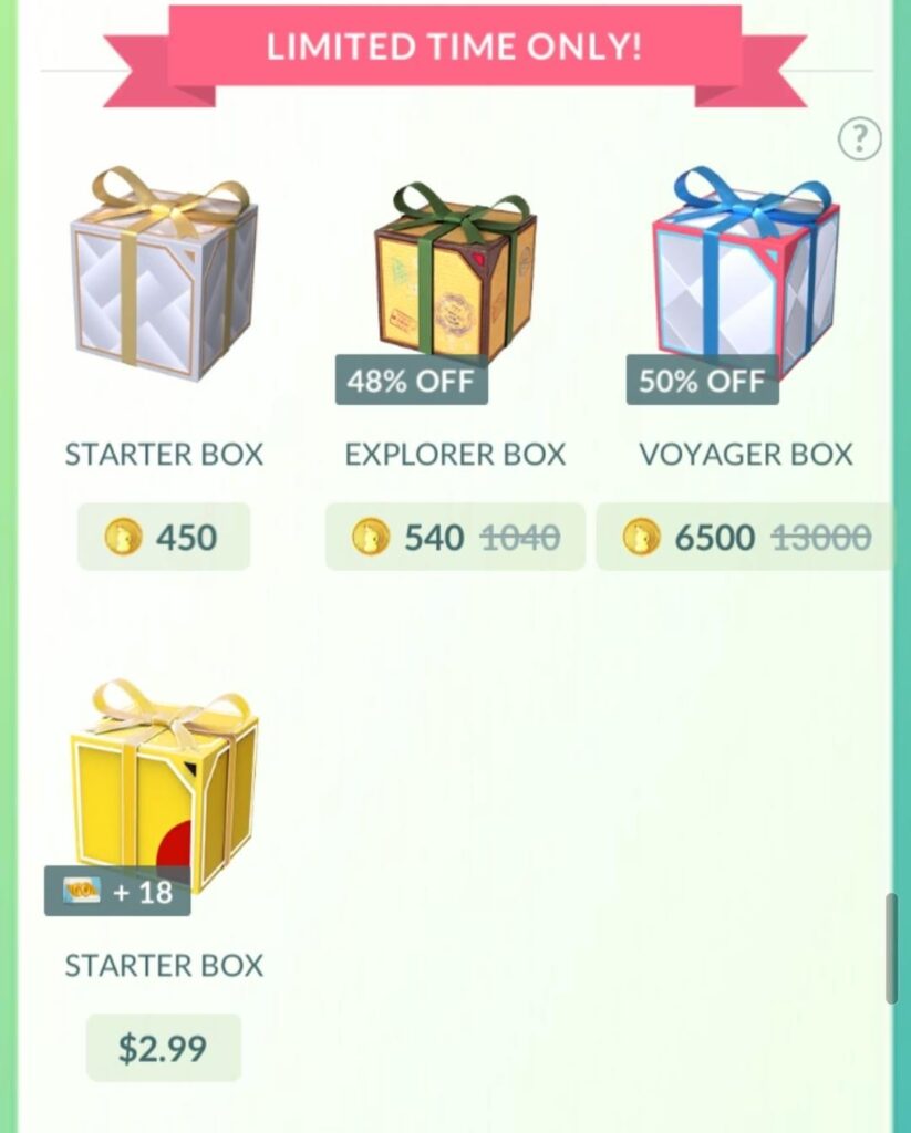 Rotating store boxes changed!