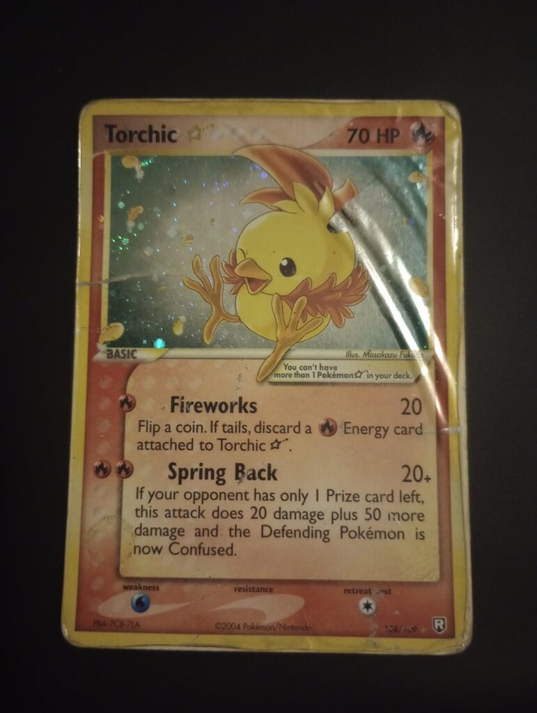 My older brothers nearly destroyed glod star torchic