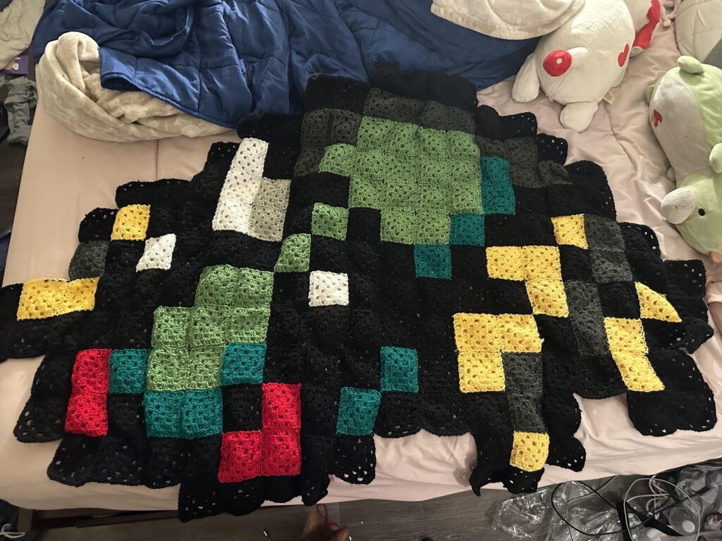 I just finished this spinerak for my partner