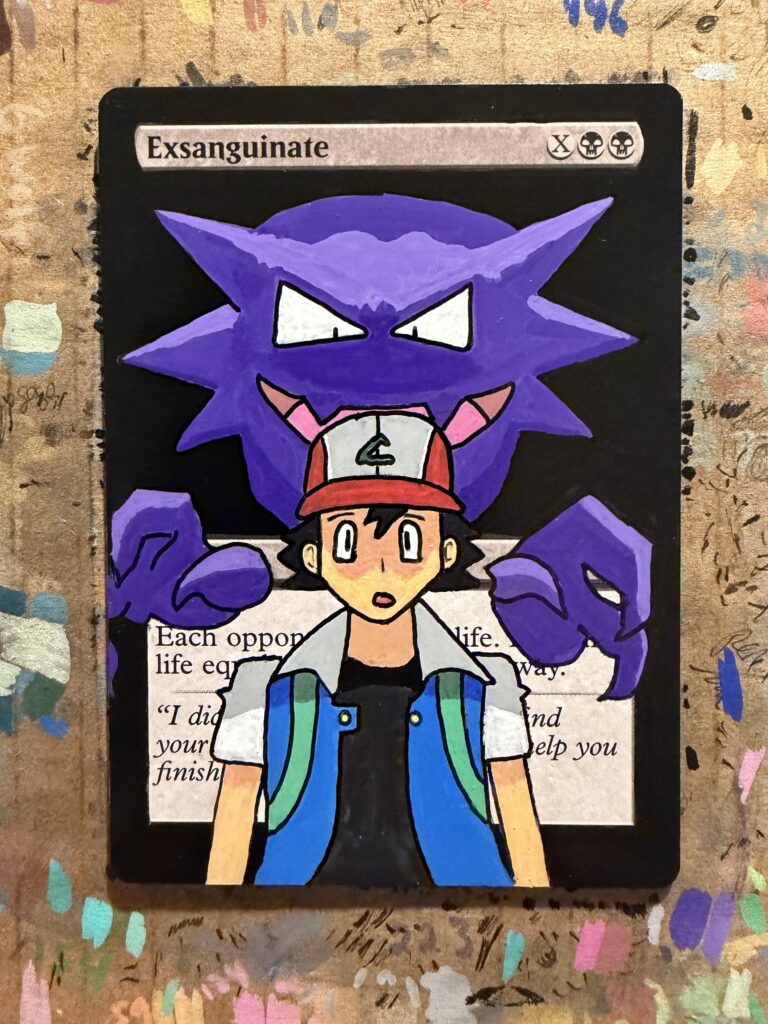 A Pokémon X MtG crossover. Featuring my favorite Pokémon, Haunter (FC_Alters)