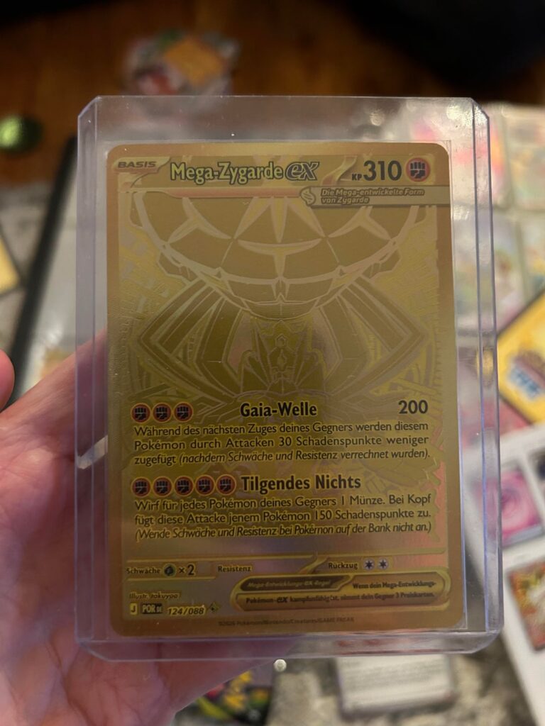 Little brother pulled his chase card!