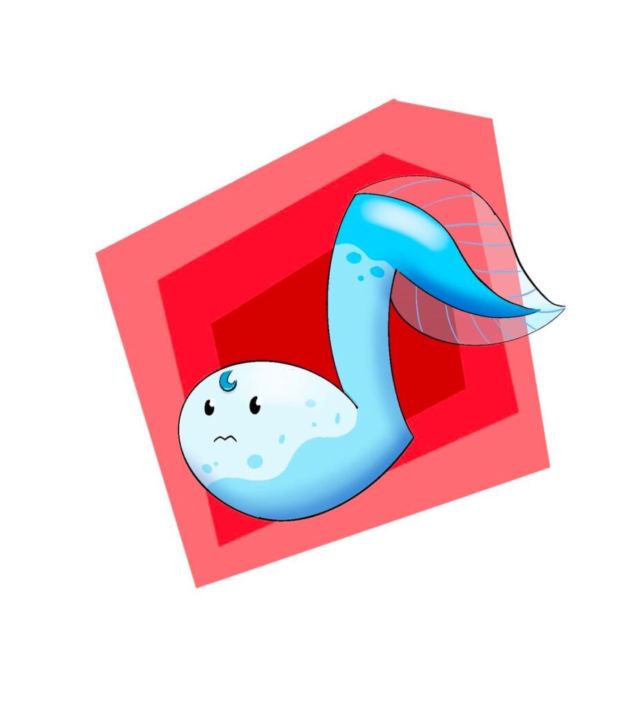 The water starter line of the Varaxia region