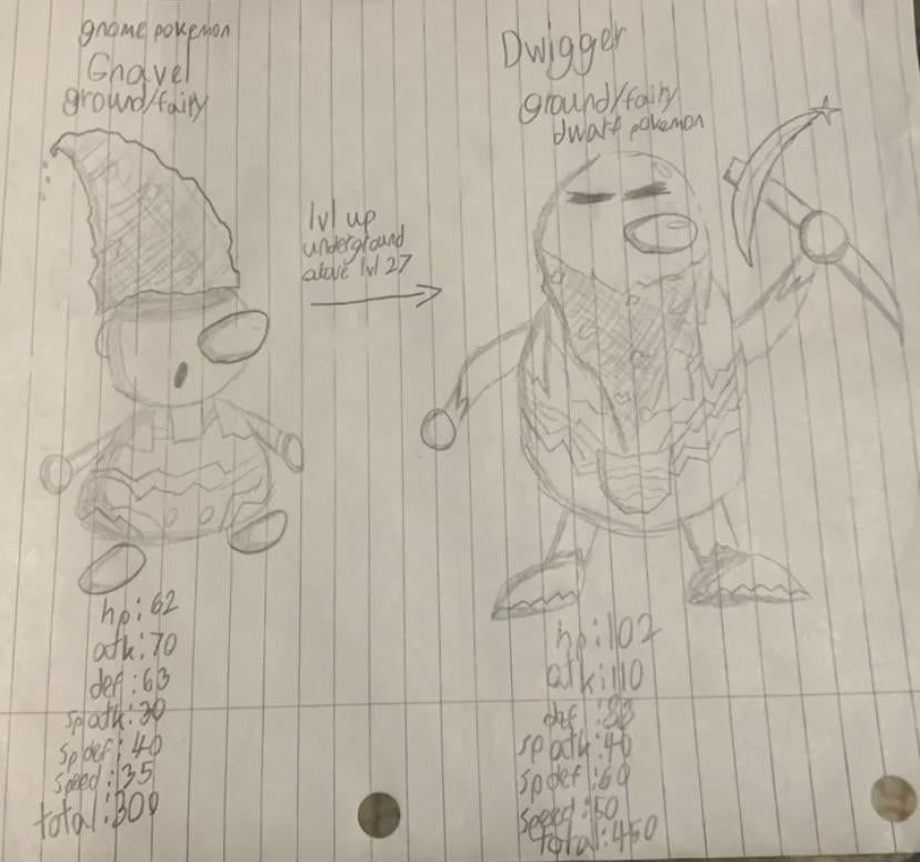 I like making fakemon for unused type combos