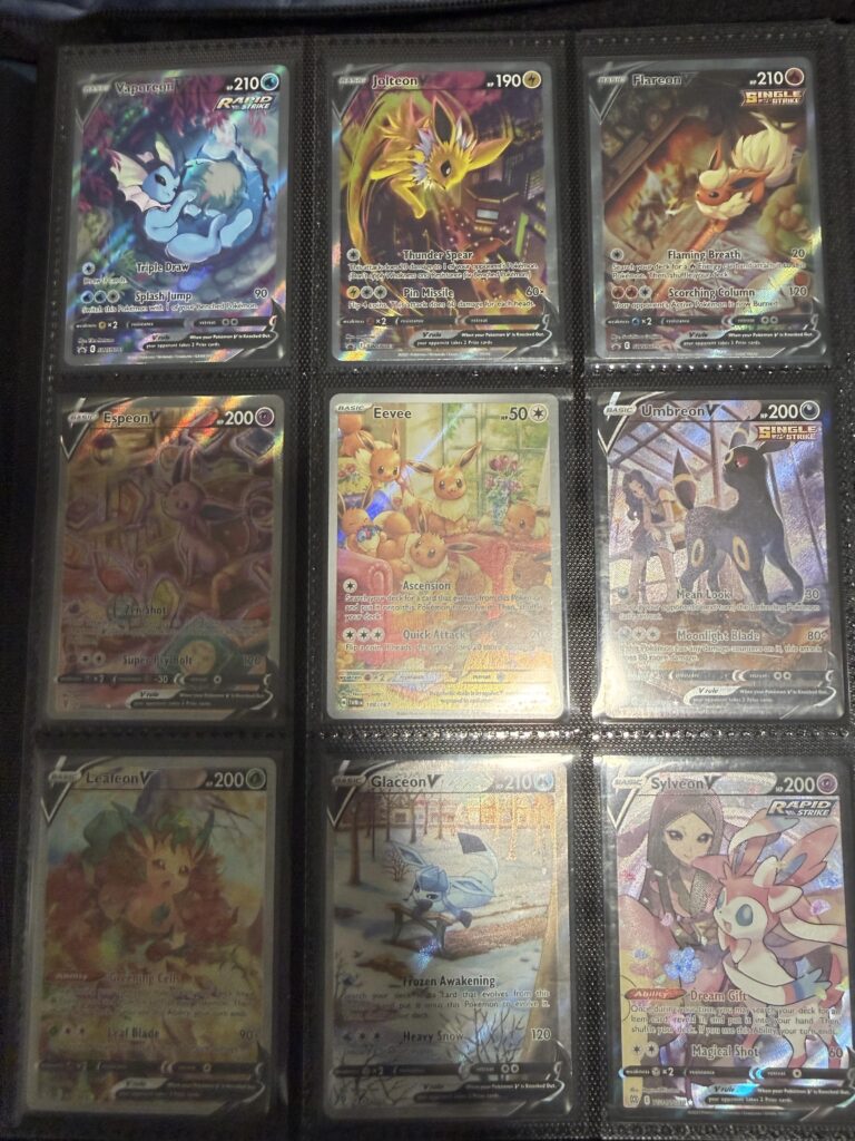 Finished my eevee page