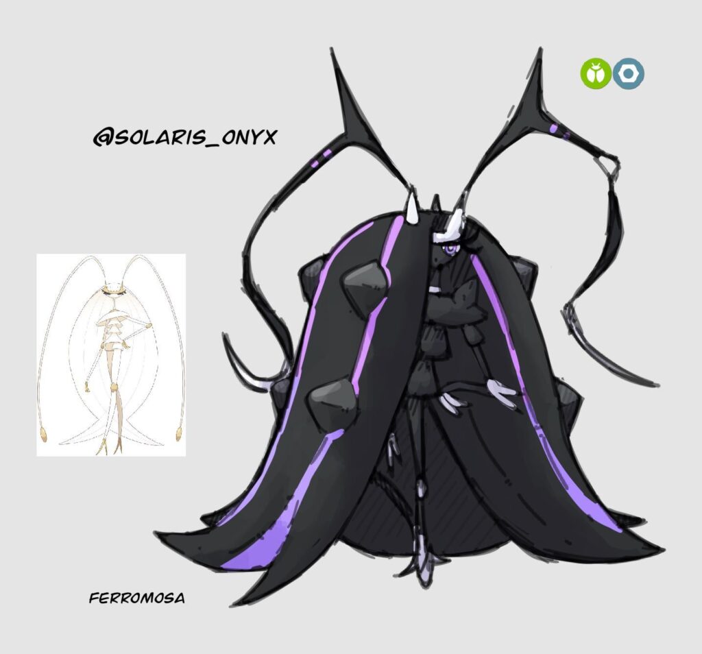 Ferromosa, Steel Variant of Pheromosa