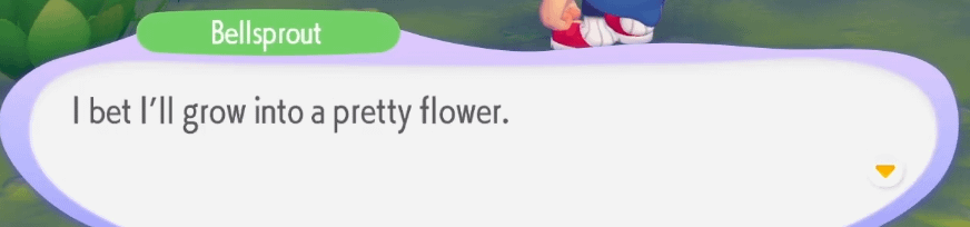 Nintendo, give him a secondary evolution line where he become pretty flower in Gen 10, please!