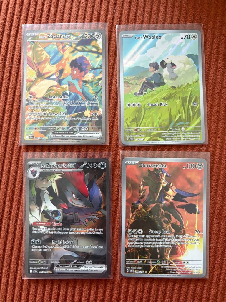 Pulls from a few packs of Journey Together, Destined Rivals, and Mega Brave