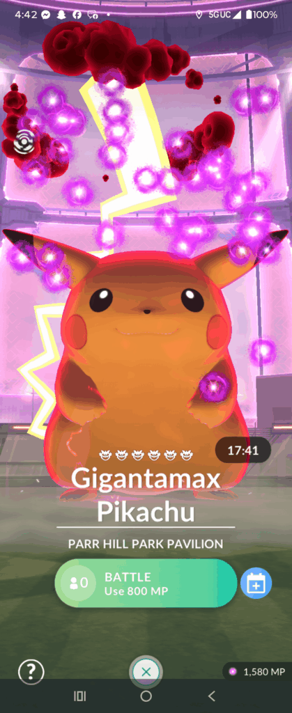 Gigantimax Pikachu
