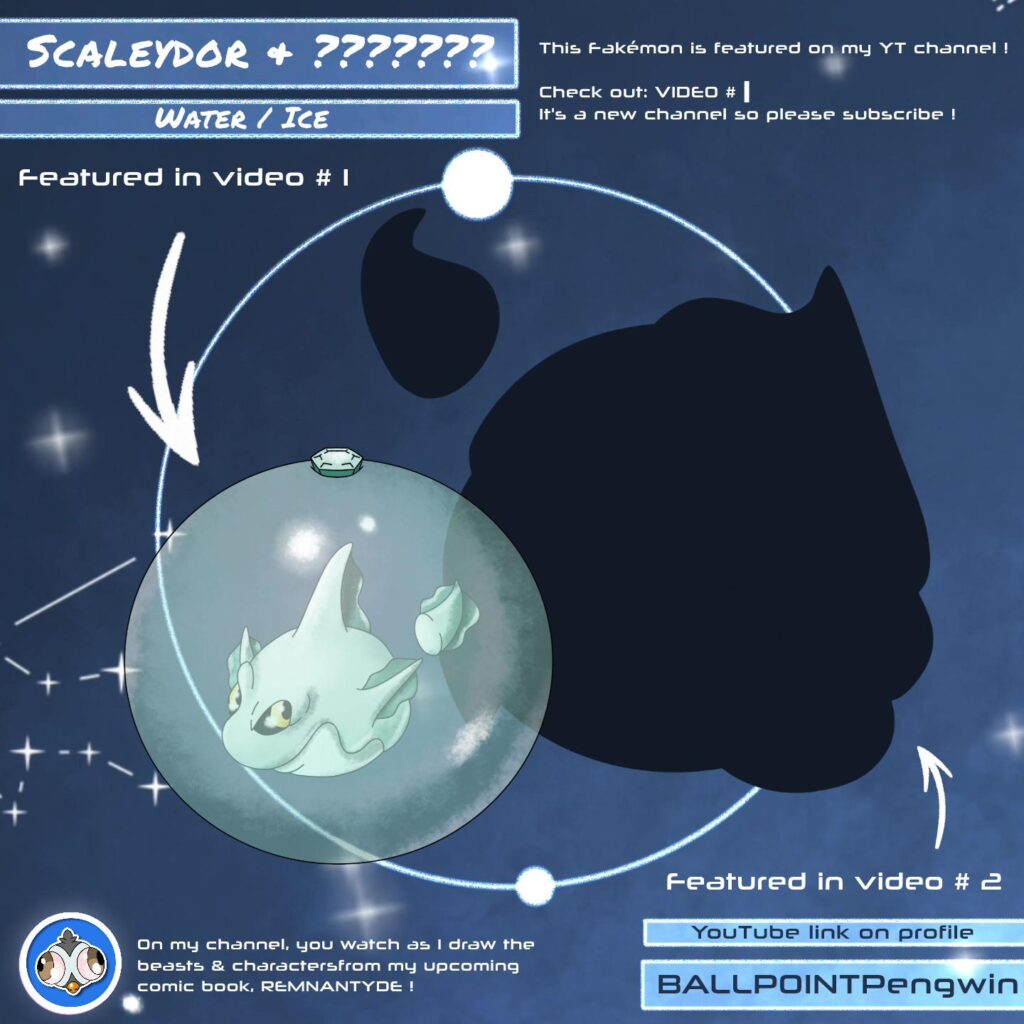 You guys seemed to like Scaleydor! Here is a sneak peek at the evolution!