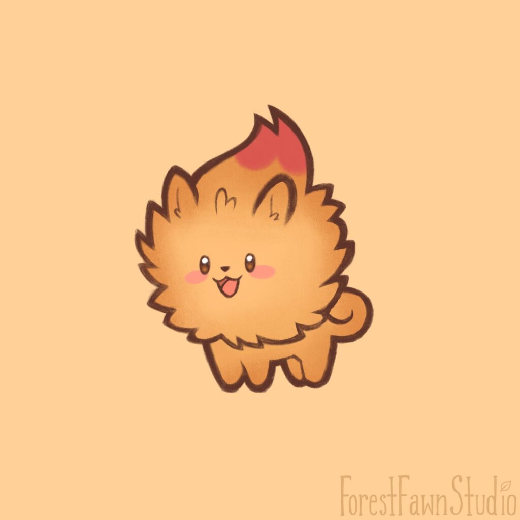 Pombon fanart!! (Art by me)