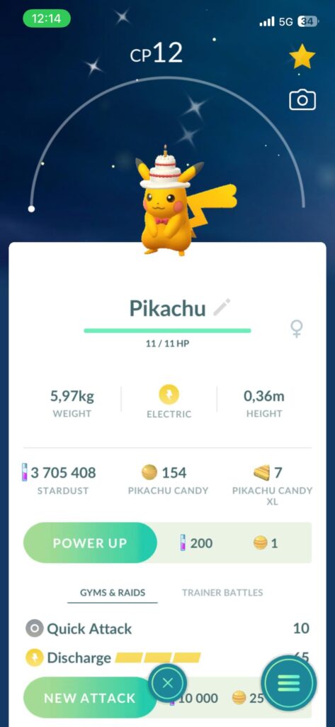 Finnaly my 1st shiny lvl1