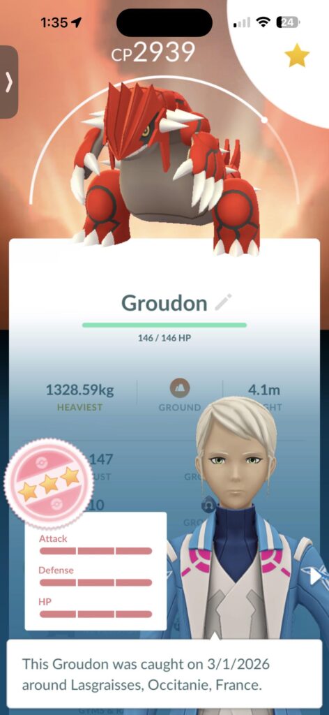 Groudon rarity?