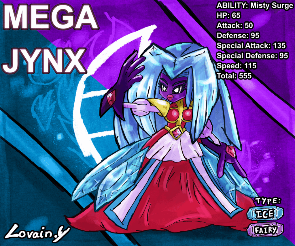 My version of Mega Jynx (OC)