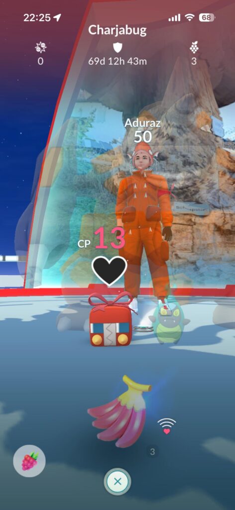 Can anyone knock my Pokemon out of this gym in Austria?