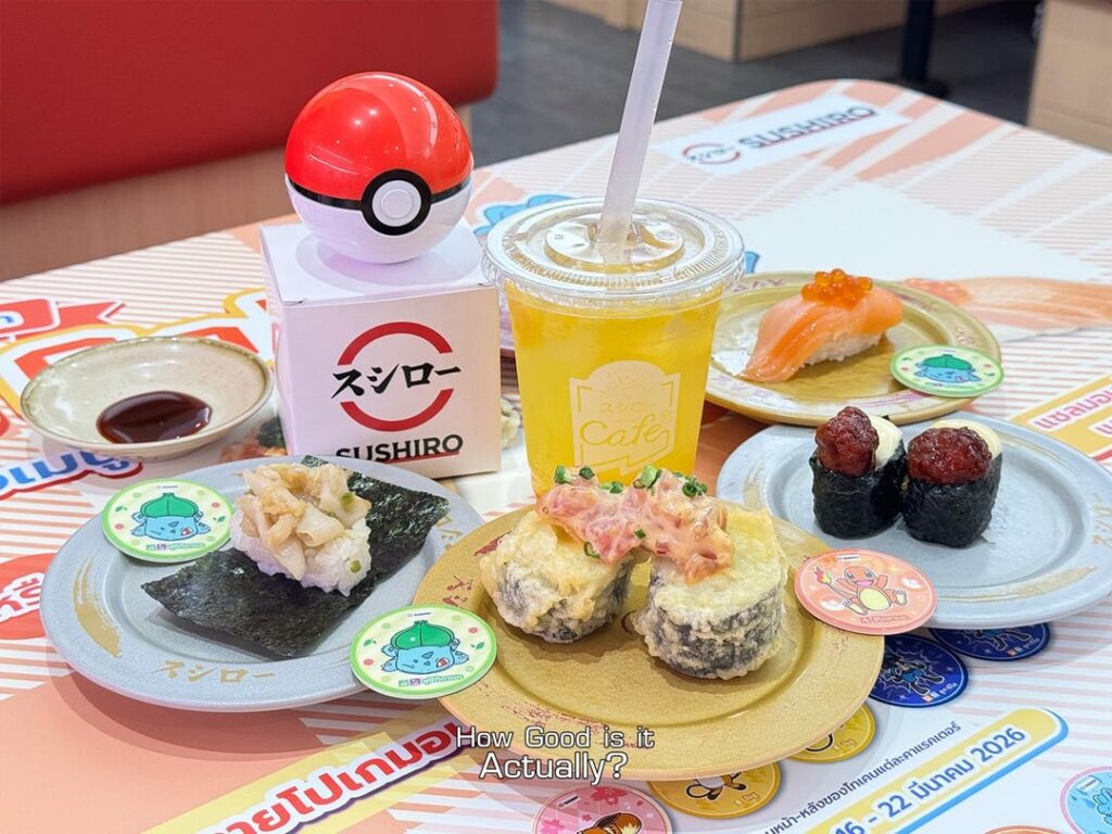 Sushiro Thailand x Pokemon Collaboration