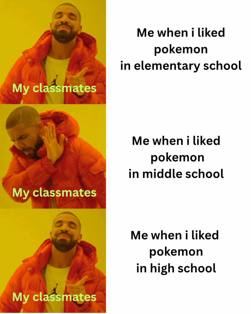 Middle school was the worst.