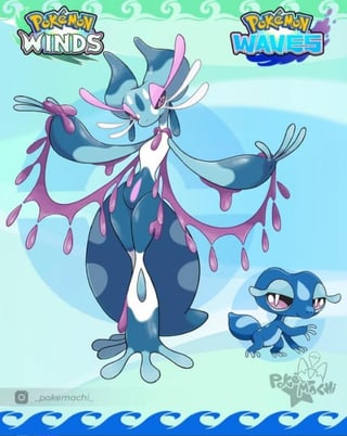 Hypothetical evolutionary line (original artist Is...._pokemachi_)