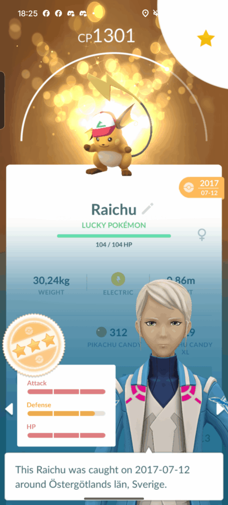 Ash hat Raichu rare?