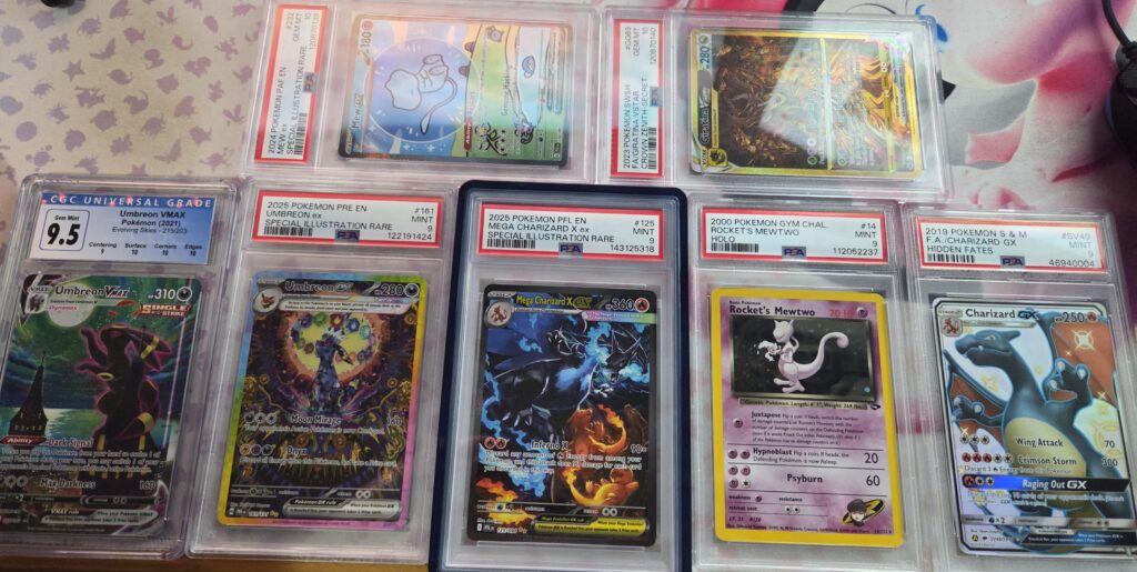 Hit the card show a little too hard today