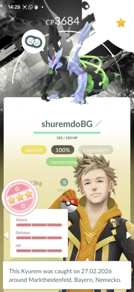 Kyurem shiny discussion