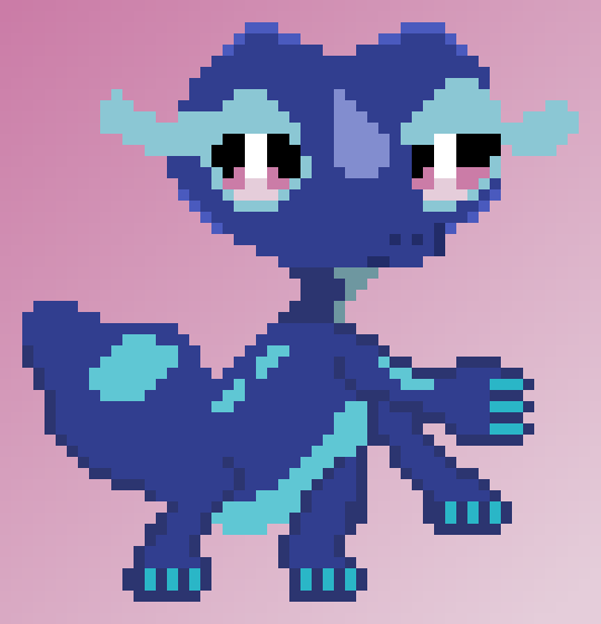 Gecqua Pixel Art [OC]