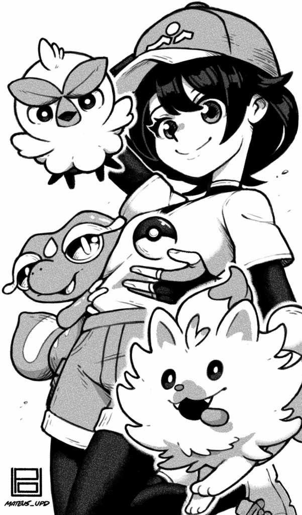 Gen 10 starters!! (by Mateus_UPD)