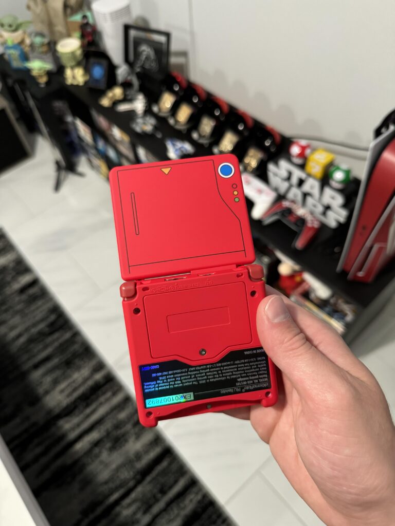 Re shelled my gameboy SP into a Pokédex 🤓
