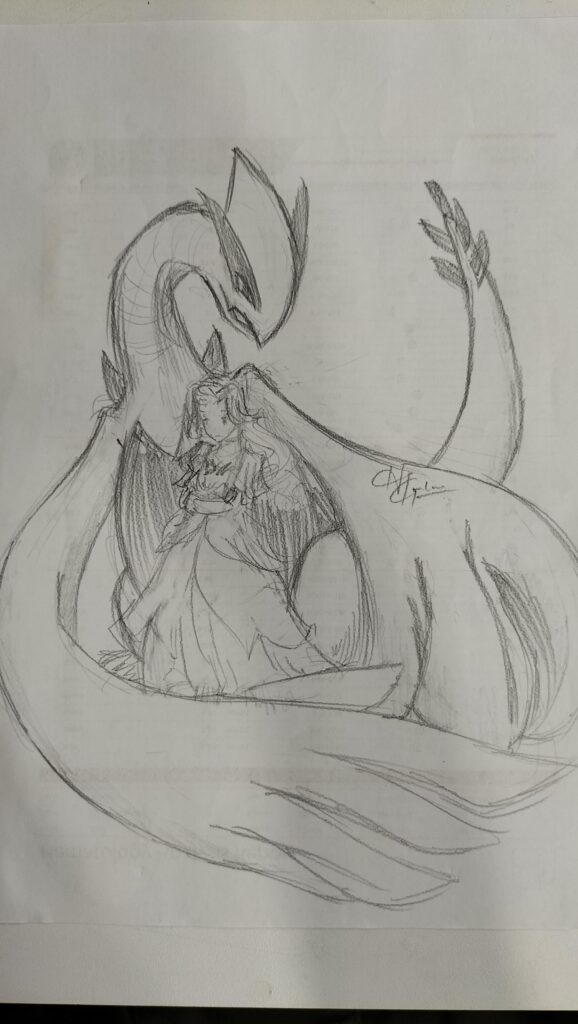 [OC] Lugia Sketch.