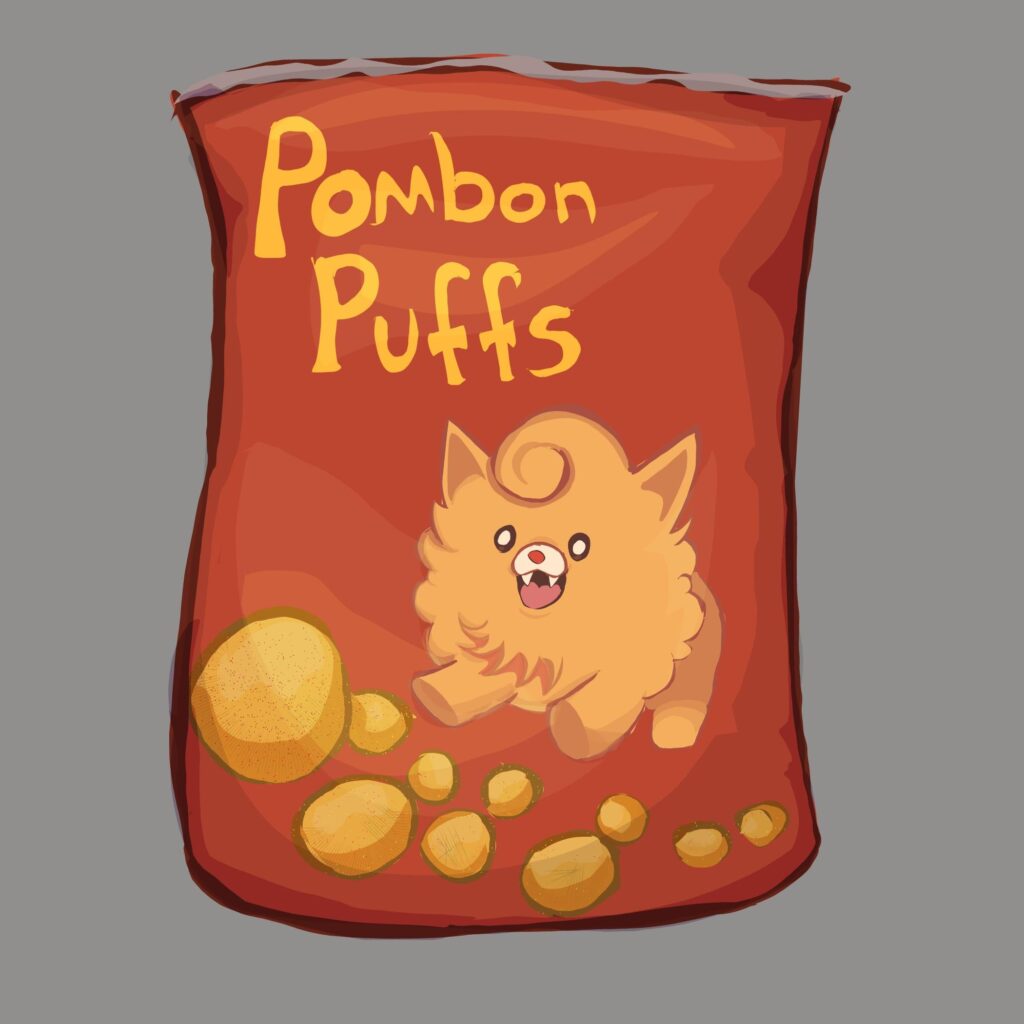 Pombon is literally just a corn puff i love him so much