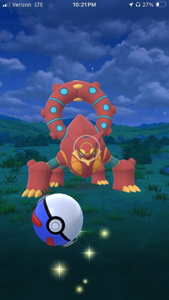 Crazy how a Zorua encounter reveals the insanity of Volcanion’s throw target size