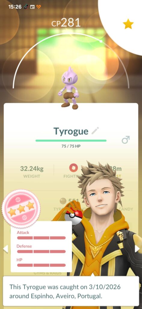 Should I evolve my tyrogue