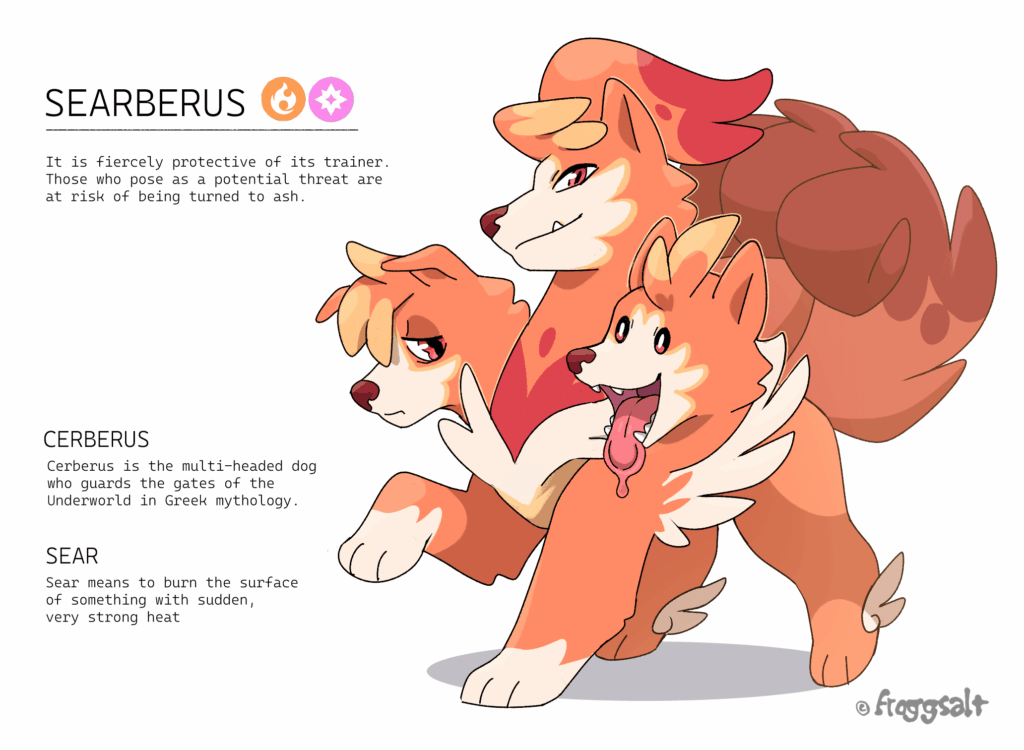 My design for Pombon's final evolution!