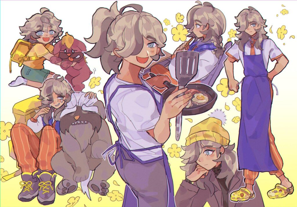 Arven fanart by @minkyrats.