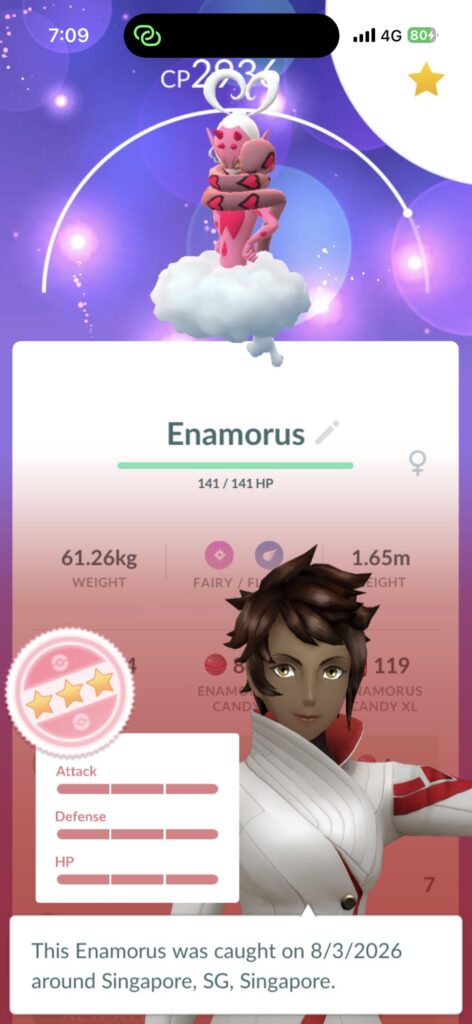 A wild legendary hundo makes the all out event worth it