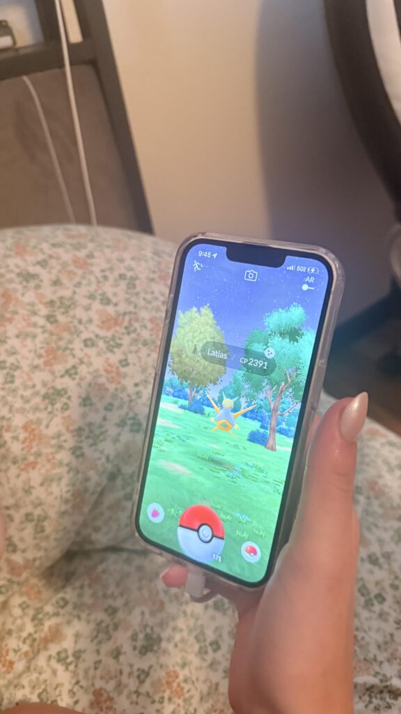 My sister got a shiny one! I’m so happy for her!