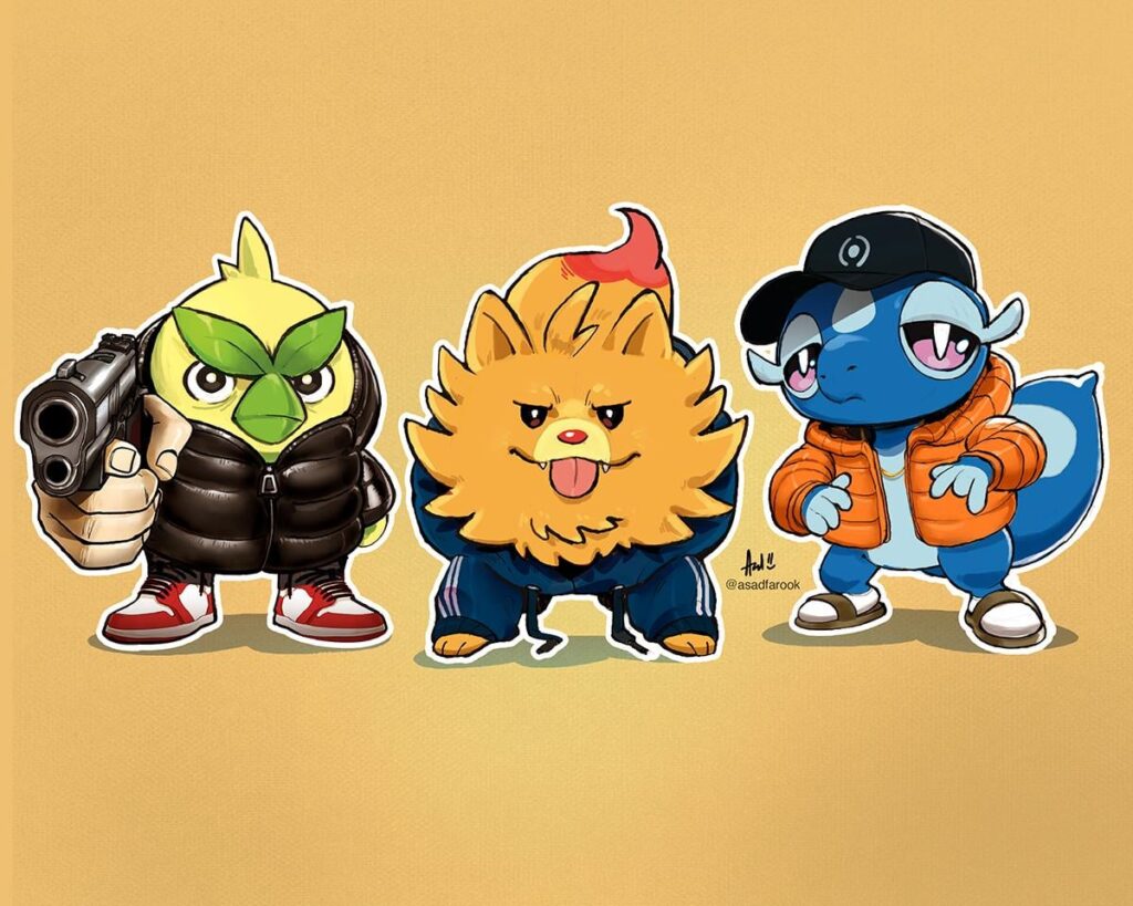 [OC] Gen 10 starter gang
