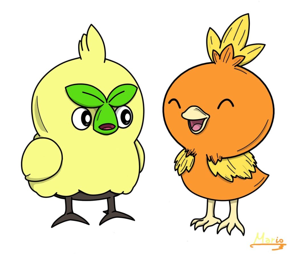 Pokemon 10th generation and their counterparts.