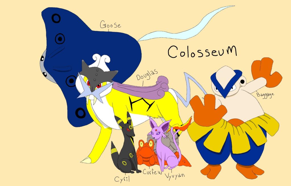 Pokemon Colosseum Team