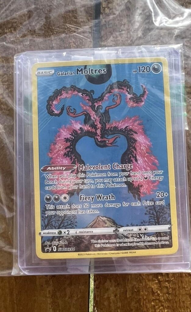 Galarian Moltres 256 days later in the sun