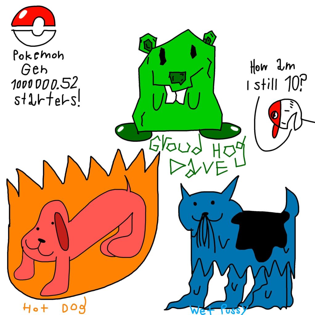 Pokémon in the year 3 to 4000026