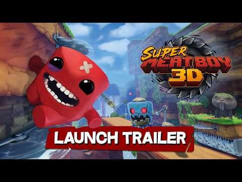 Super Meat Boy 3D Releases Today On Switch 2