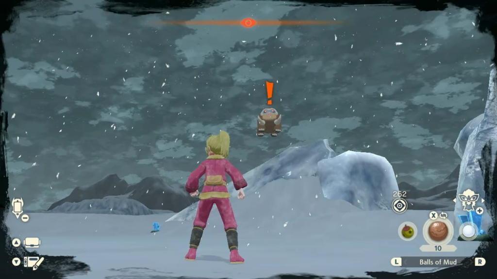 Cheesed an alpha Mamoswine because it attacked at me too hard.