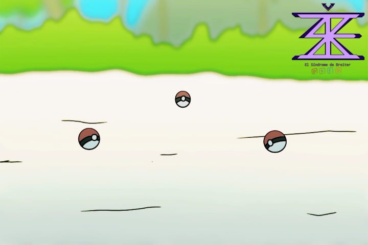 Animation of the starter Pokémon from generation 10