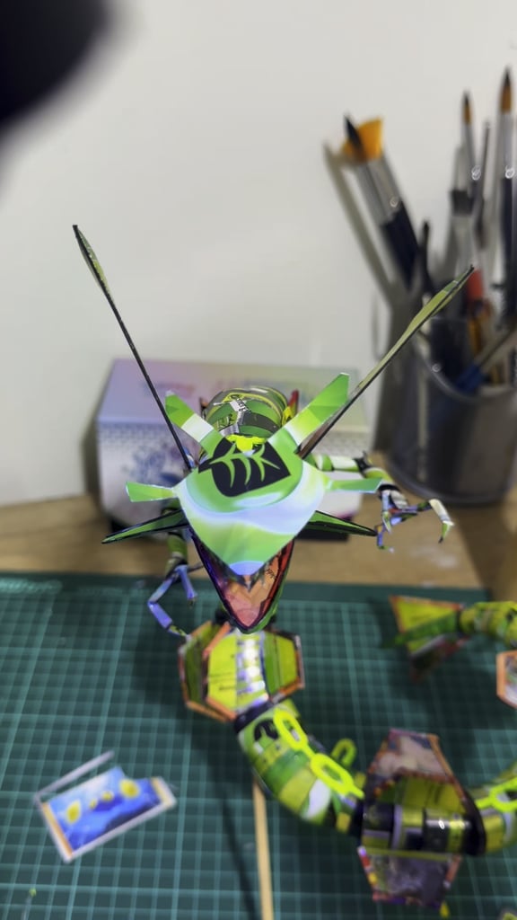 Rayquaza ~ TCG sculpture [OC]