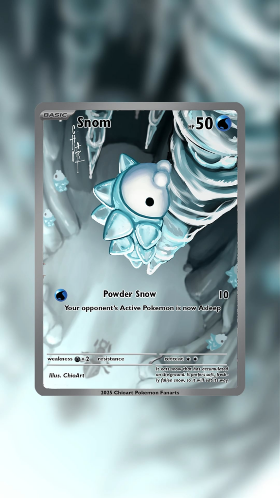 ❄️SNOM FANMADE CARD!!❄️ (OC)
