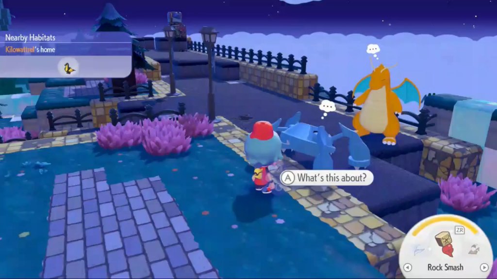 Metagross tries to challenge Dragonite to a battle