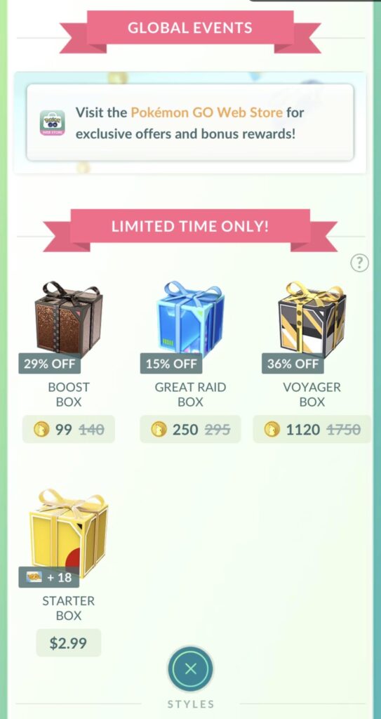 Daily shop bundles removed from in game shop?