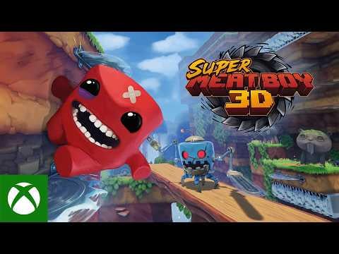 Super Meat Boy 3D Releases March 31st On Switch 2